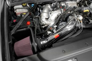 Chevrolet Silverado 3500HD Performance Air Intake - K&N Engineering - Cold Air Intake, Mandrel-bent aluminum tube - `17-`19